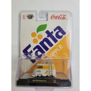 ✅M2 Machines Fanta Pineapple 1960 VW Delivery Van Chase 1/750